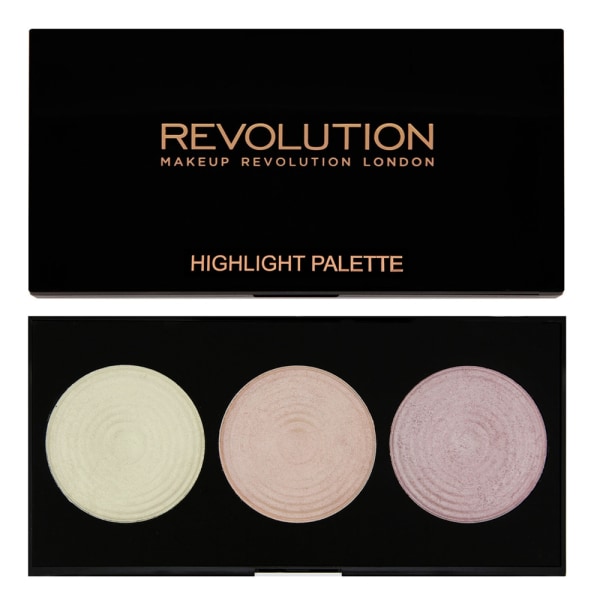 Makeup Revolution Highlighter Palette - Fremhæv Pink gold