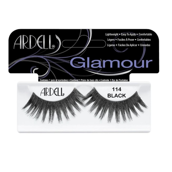 Ardell Glamour Lashes 114 Black Black