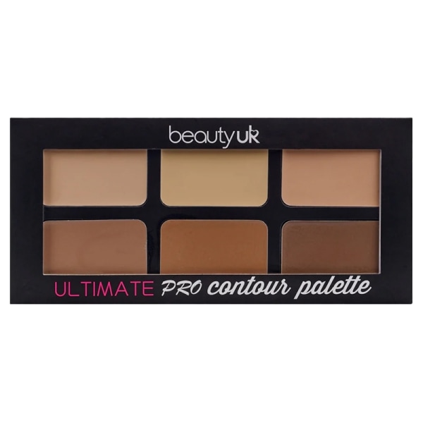 Beauty UK Ultimate Pro Contour Palette Black