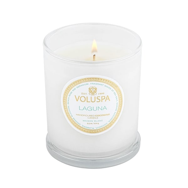 Voluspa Classic Candle Laguna 269g White