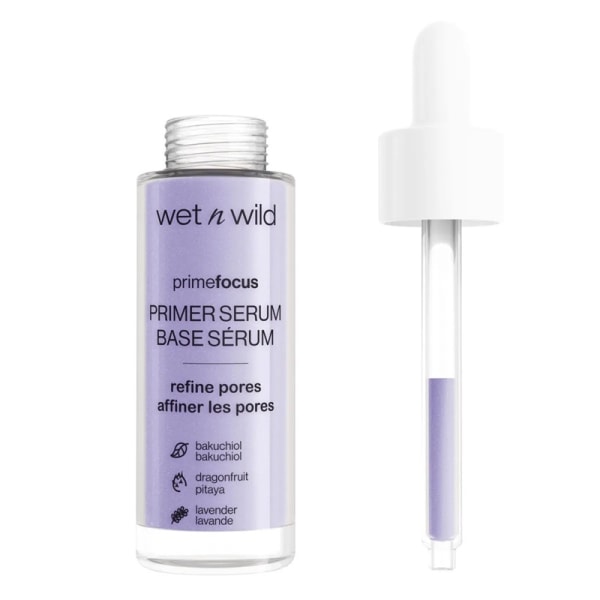 Wet n Wild Prime Focus Primer Serum - Refine Pores 30ml Purple