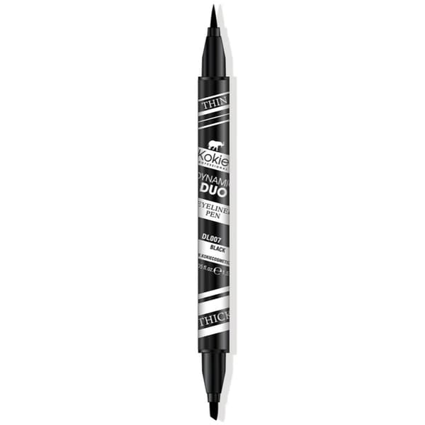 Kokie Dynamic Duo Eyeliner Pen Black Black