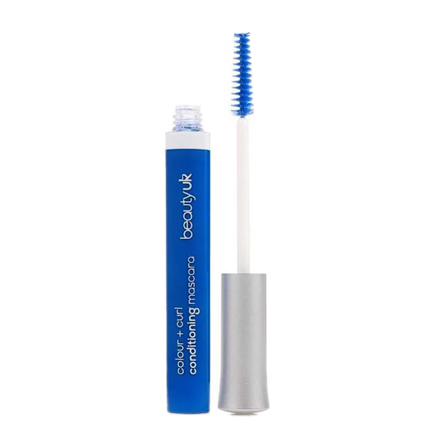 Beauty UK Color + Curl Electric Blue Mascara Blue