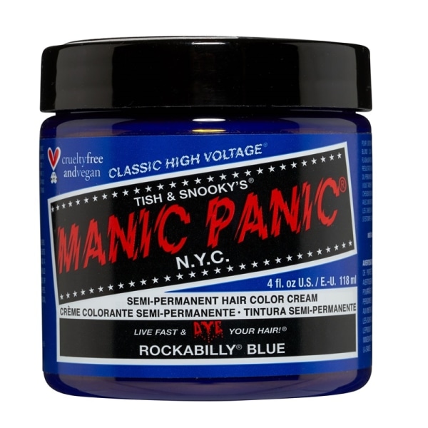 Manic Panic Classic Cream Rockabilly Blue Blå