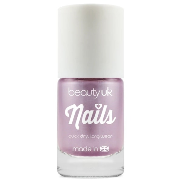 Beauty UK Candy Pearl Nail Polish - Lilac Transparent