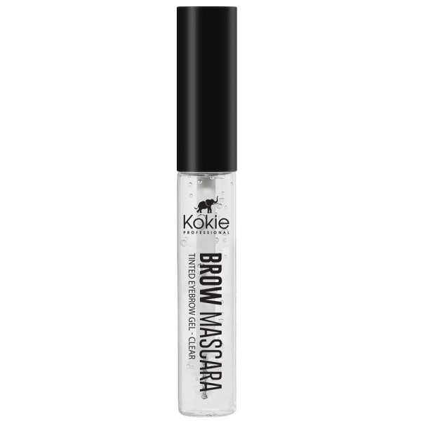 Kokie Brow Mascara Tinted Eyebrow Gel - Clear Transparent