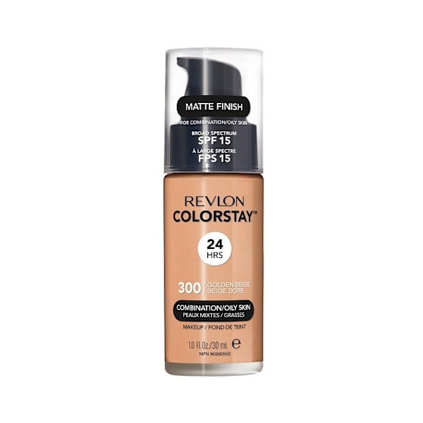 Revlon Colorstay Makeup Combination/Oily Skin - 300 Golden Beige 30ml Transparent