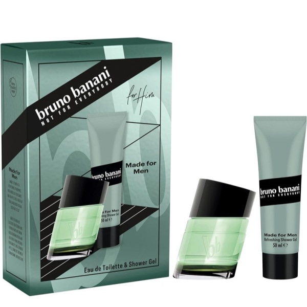 Giftset Bruno Banani Made For Men Edt 30ml + Shower Gel 50ml Green