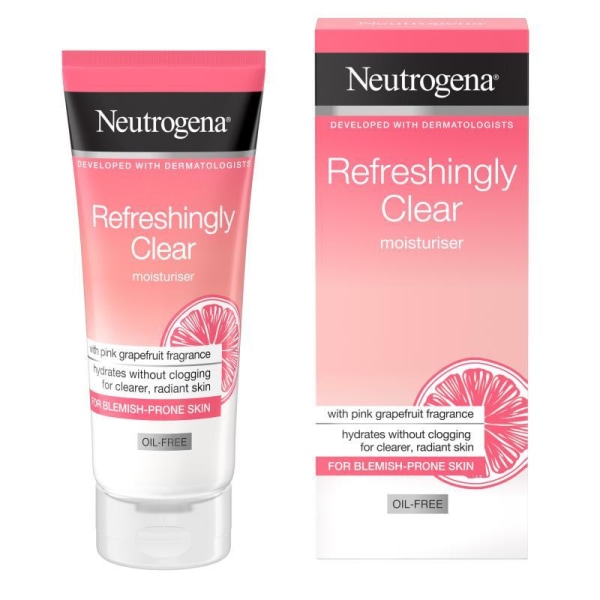 Neutrogena Refreshingly Clear Moisturiser 50 ml Transparent