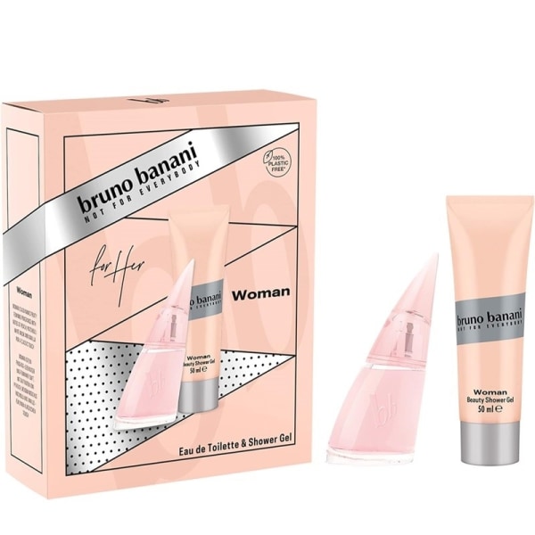 Giftset Bruno Banani Woman Edt 30ml + Shower Gel 50ml Pink