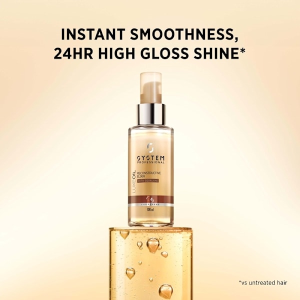 System Professional LuxeOil Reconstructive Elixir 100ml Gold