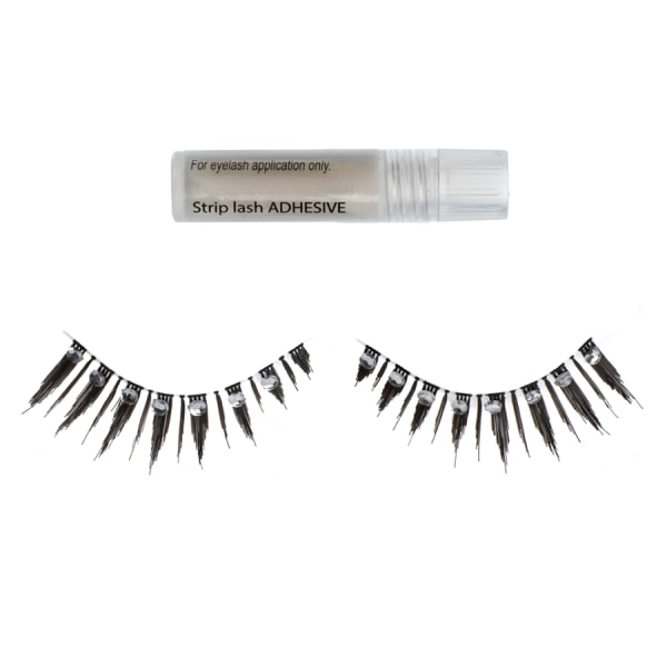 Christian Faye Eyelashes Afton With Glue Transparent