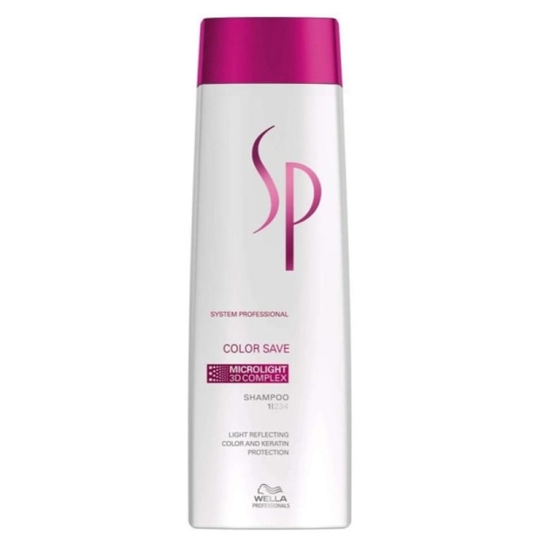 Wella SP Color Save Shampoo 250ml Transparent