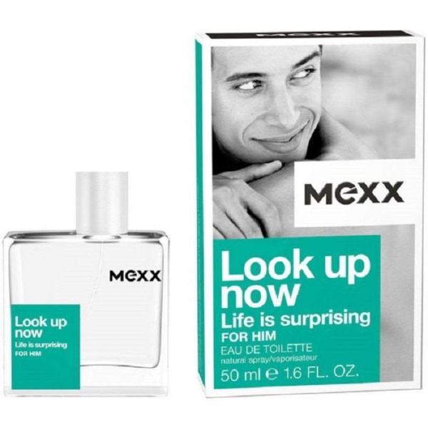 Mexx Look up Now For Him Edt 50ml Transparent