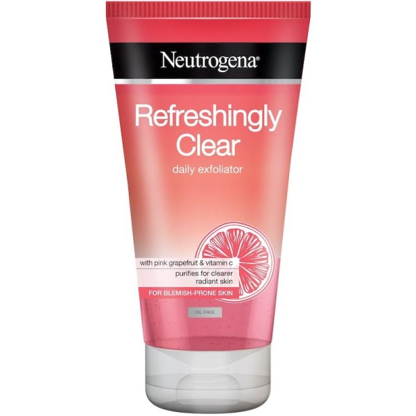 Neutrogena Refreshingly Clear Daily Exfoliator 150ml Transparent