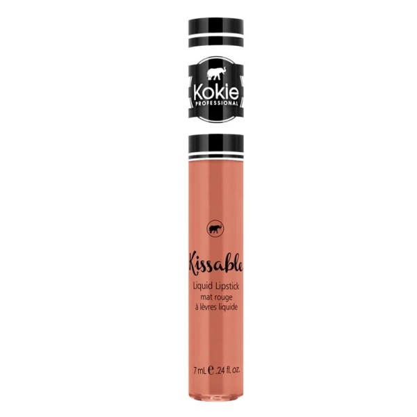 Kokie Kissable Matte Liquid Lipstick - Champagne Problems Light brown