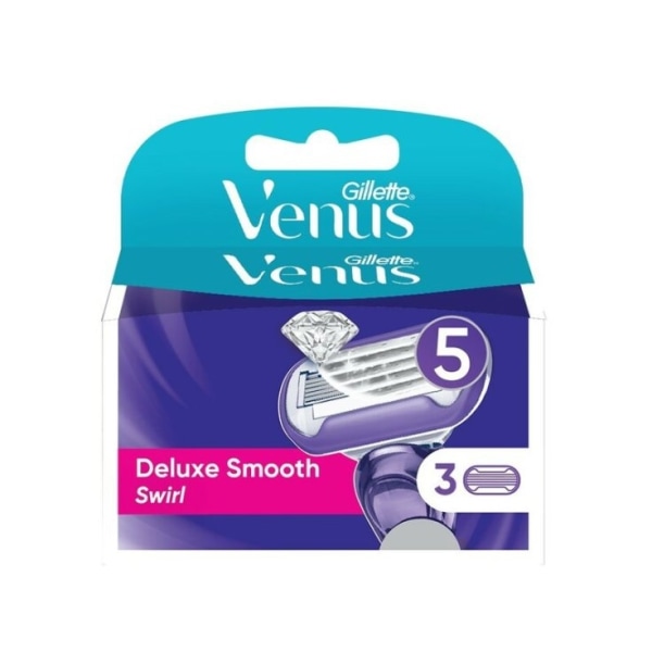 Gillette Venus Swirl Extra Smooth Blades 3-pack Lila