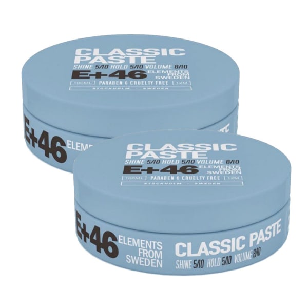 2-pack E+46 Classic Paste 100ml Blue