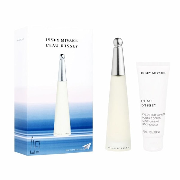 Giftset Issey Miyake L'Eau d'Issey Edt 100ml + Body Lotion 75ml Silver