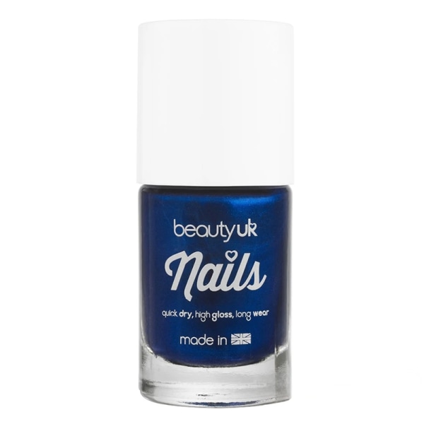 Beauty UK Nail Polish no.18 - Great Blue Beyond Transparent