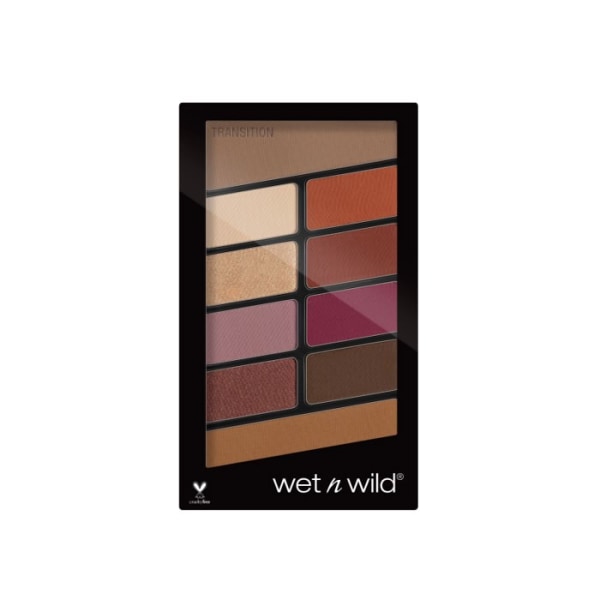 Wet n Wild Color Icon 10-Pan Eyeshadow Palette Rosé in the Air Transparent
