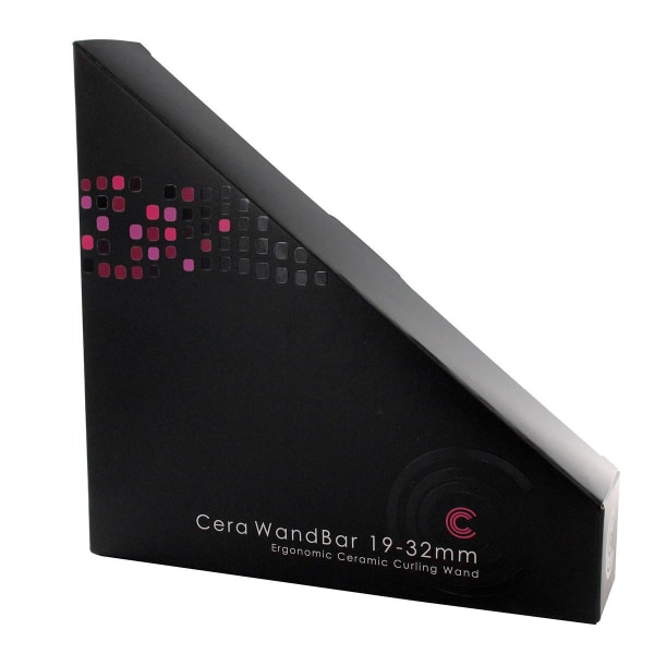 Cera WandBar Curling Iron 19-32mm Svart