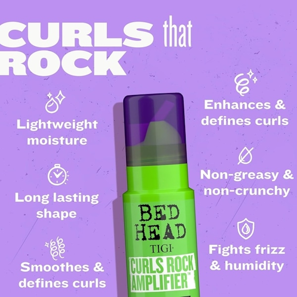Tigi Bed Head Curls Rock Amplifier Curls Cream 113ml Grön
