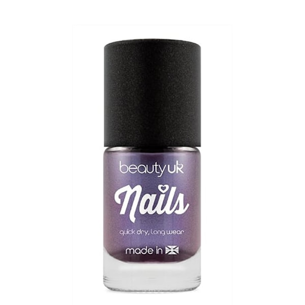 Beauty UK Chrome Nail Polish - Purple Transparent