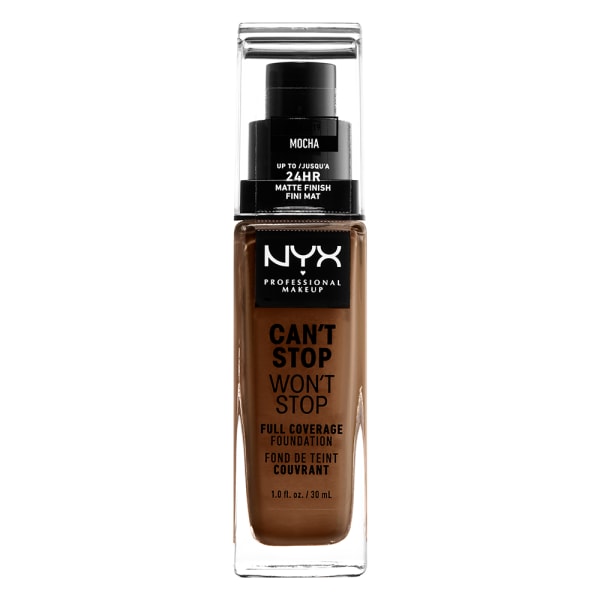 NYX PROF. MAKEUP Can't Stop Won't Stop Foundation - Mocha Transparent