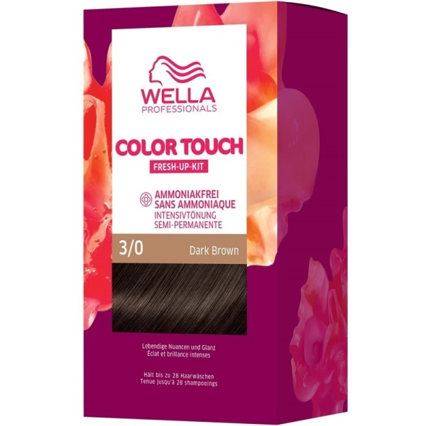 Wella Color Touch Pure Naturals 3/0 Dark Brown Brown