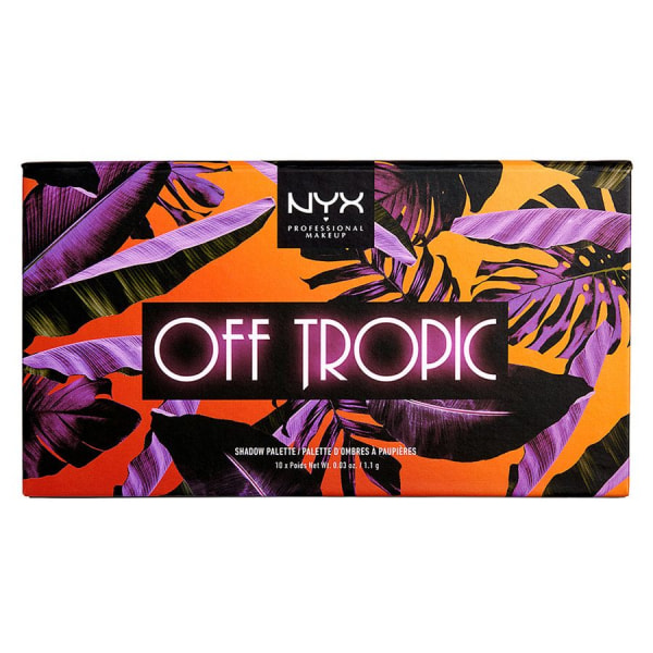 NYX PROF. MAKEUP Off Tropic Shadow Palette - Shifting Sand Transparent