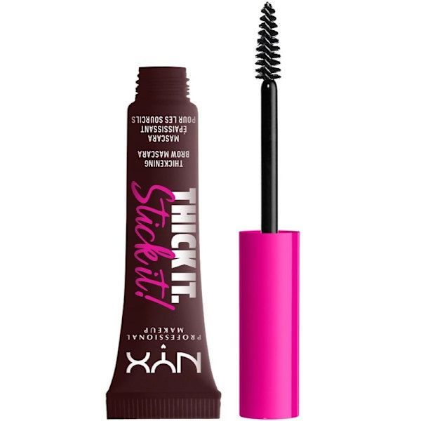 NYX PROF. MAKEUP  Thick it. Stick it! Brow Mascara - Espresso Transparent