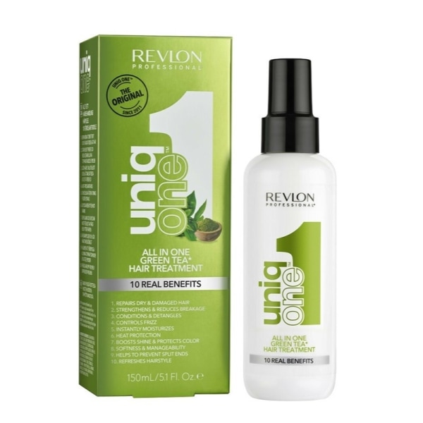 Revlon Uniq One All In One Green Tea Hair Treatment 150ml Transparent