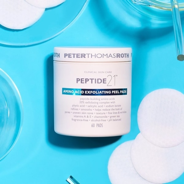 Peter Thomas Roth Peptide 21 Amino Acid Exfoliating Peel Pads 60 Transparent