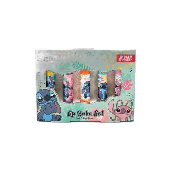 Disney Stitch Lip Balm 5pcs Blå