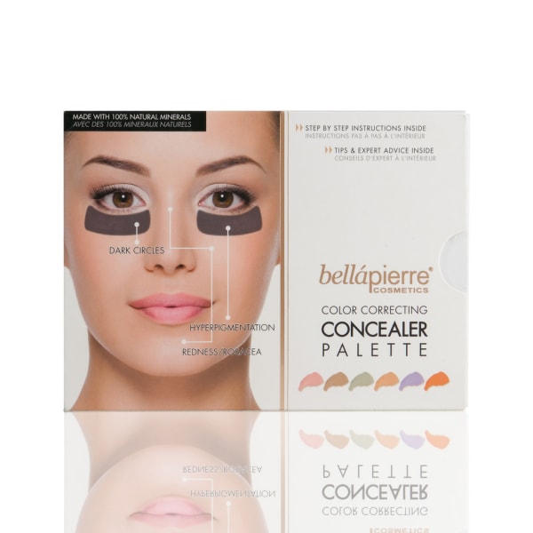 Bellapierre Color correcting concealer palette Transparent