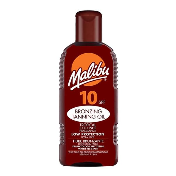 Malibu Bronzing Tanning Oil SPF10 200ml multifärg