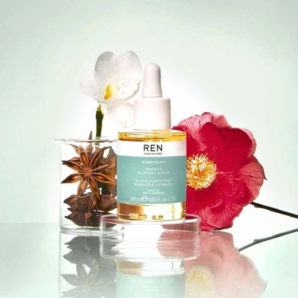 REN Evercalm Barrier Support Elixir 30ml Transparent