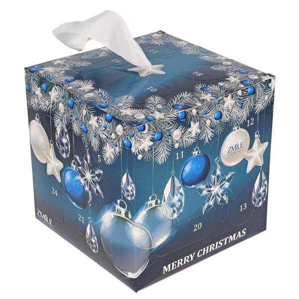 Zmile Cosmetics Beauty Advent Calendar Cube 'Blue Magic' Multicolor