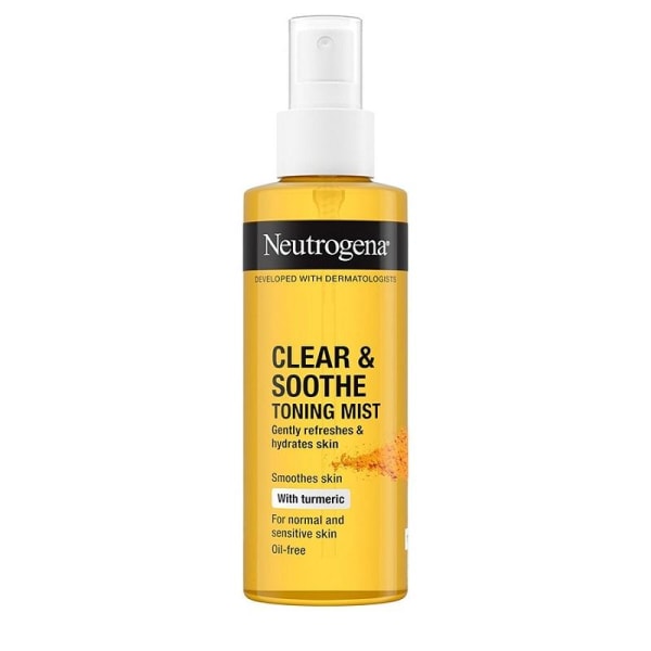 Neutrogena Clear & Soothe Toning Mist 125ml Transparent