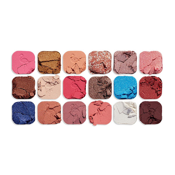Makeup Revolution Eyeshadowpalette Forever Flawless - Flamboyance Rosa