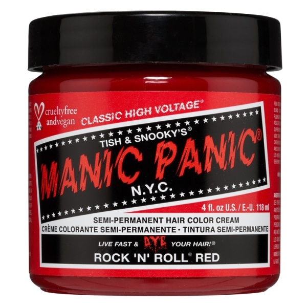 Manic Panic Classic Cream Rock n Roll Red 118ml Red