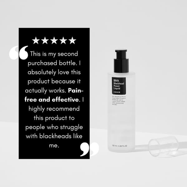 COSRX BHA Blackhead Power Liquid 100ml Transparent