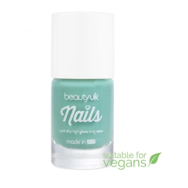 Beauty UK Nail Polish no.25 - Forest Jade Transparent