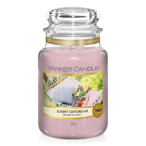 Yankee Candle Classic Large Jar Sunny Daydream 623g Pink