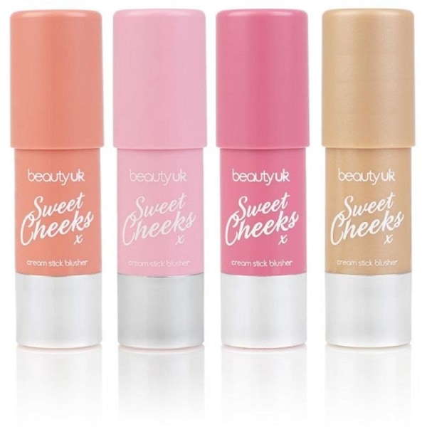 Beauty UK Sweet Cheeks Gift Set 4pcs multifärg