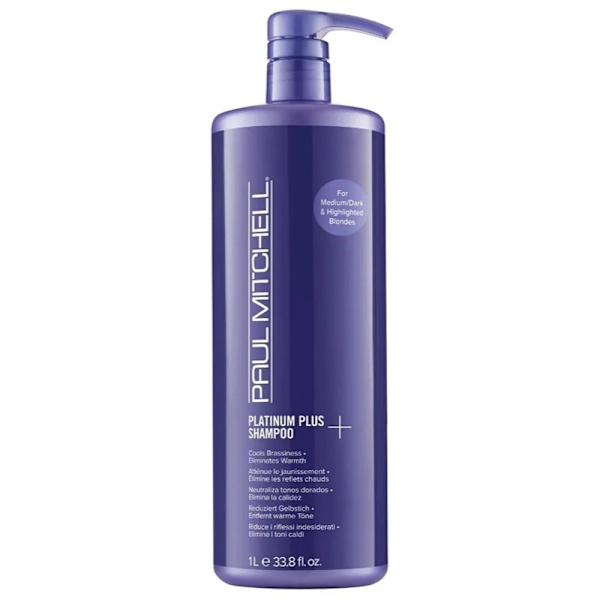 Paul Mitchell Platinum Plus Shampoo 1000ml Transparent