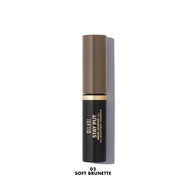Milani Stay Put Brow Shaping Gel - 02 Soft Brunette Brown