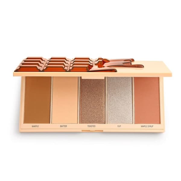 Makeup Revolution Chocolate Face Palette - Waffle Brun