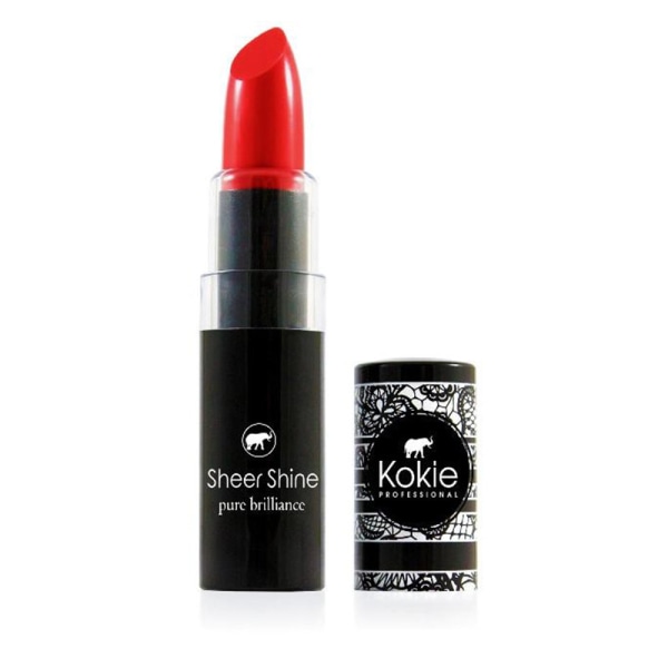 Kokie Sheer Shine læbestift - lækker Red